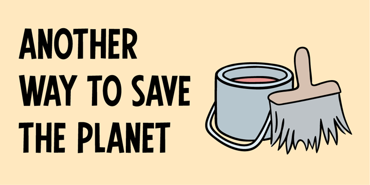 Another way to save the planet